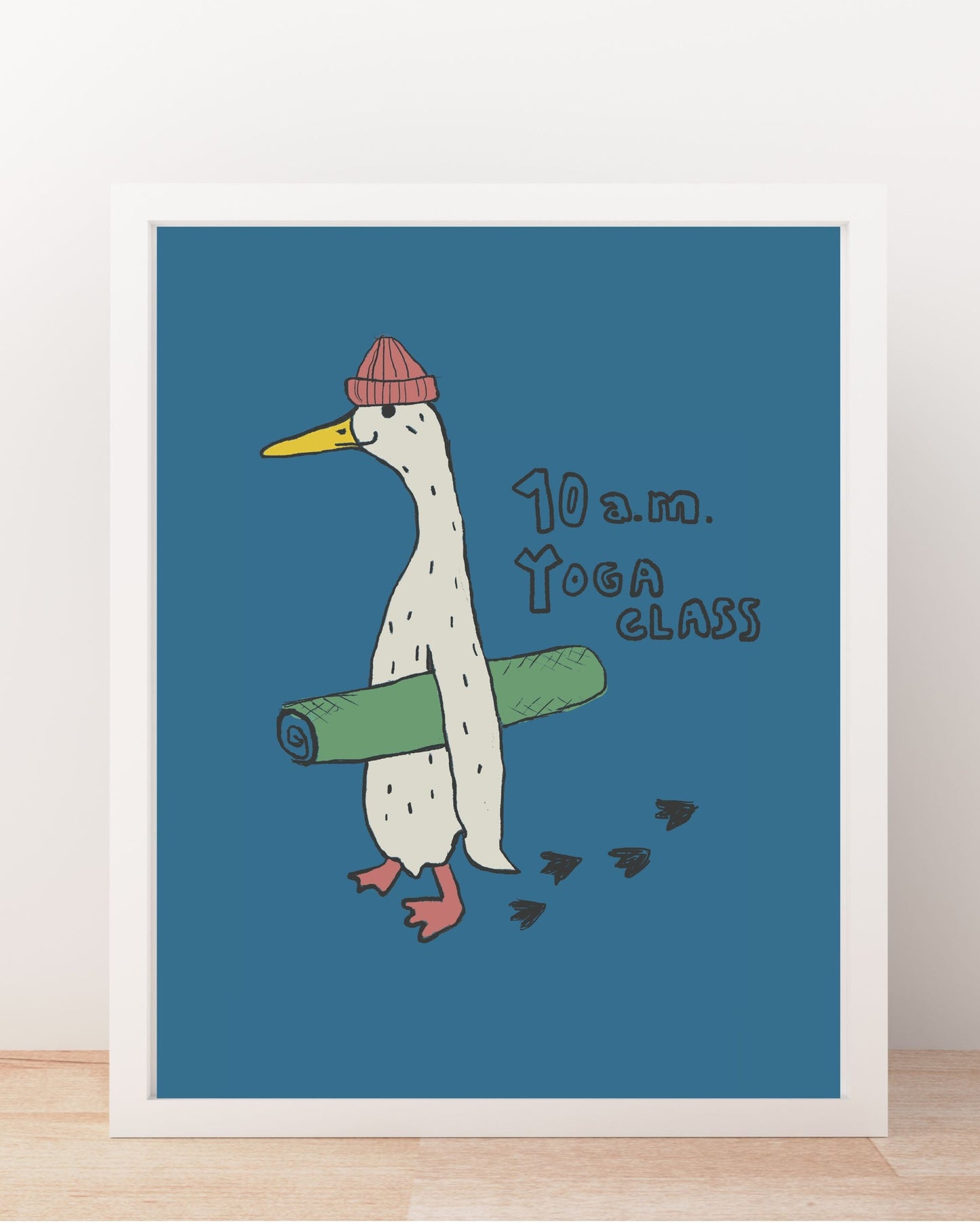 YOGA GOOSE POSTER
