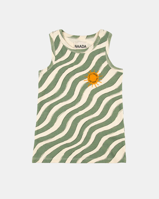 TANK TOP SUN OVER THE DESERT