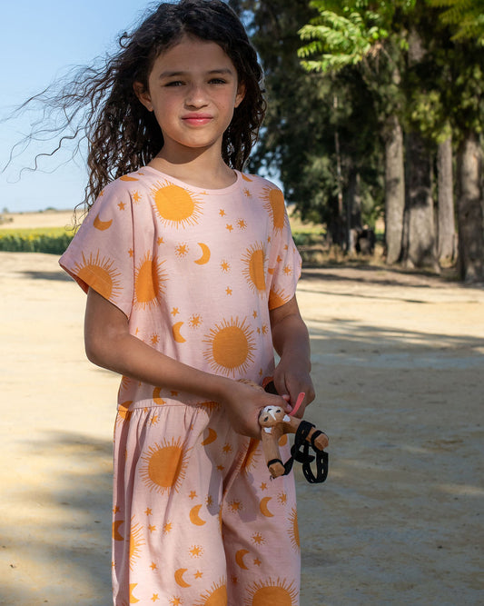 SUN MOON STARS DRESS