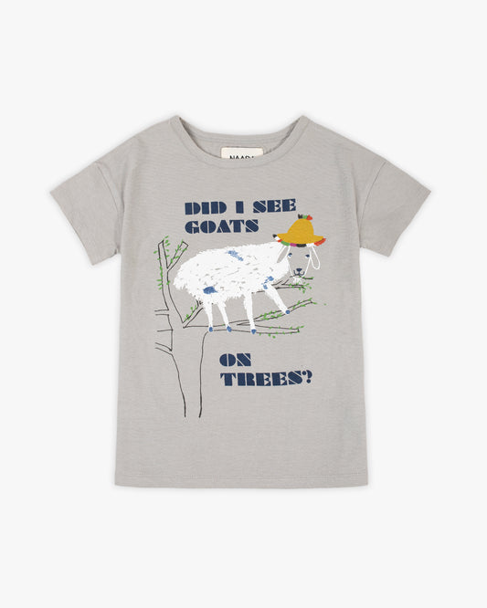  GOAT ON TREES T-SHIRT