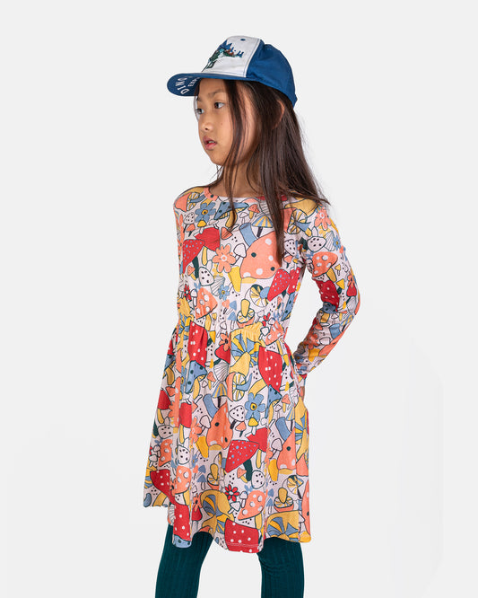 DRESS FLYING MUSHROOMS