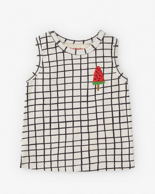 TANK TOP BEBÉ CHECKS