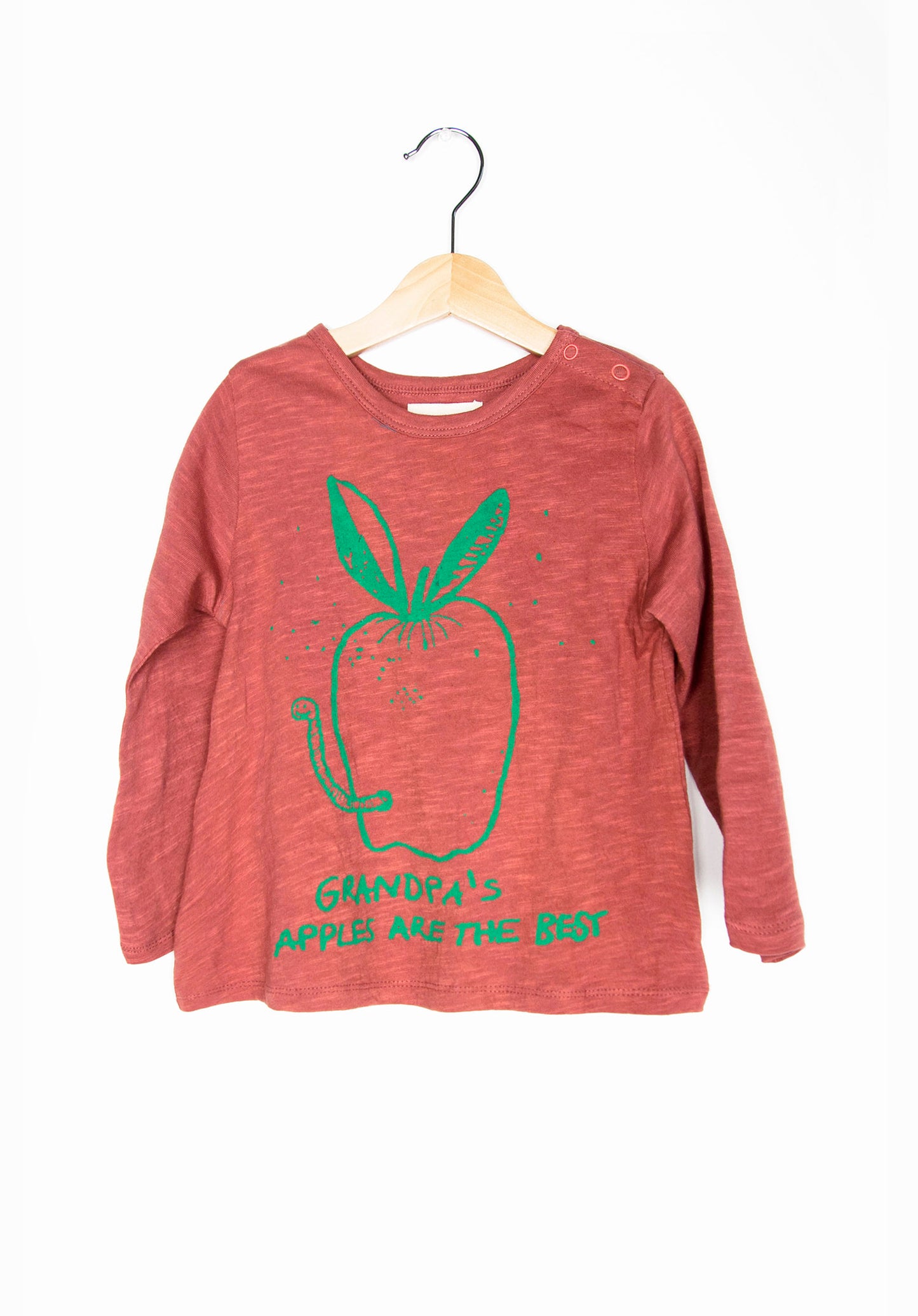 CAMISETA DE BEBÉ  GRANDPA'S APPLES