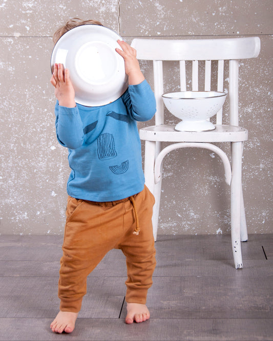 CAMISETA BEBÉ PASTA FACE