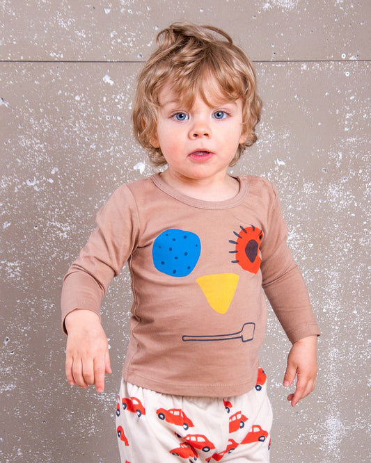 CAMISETA DE BEBÉ  GELATO FACE