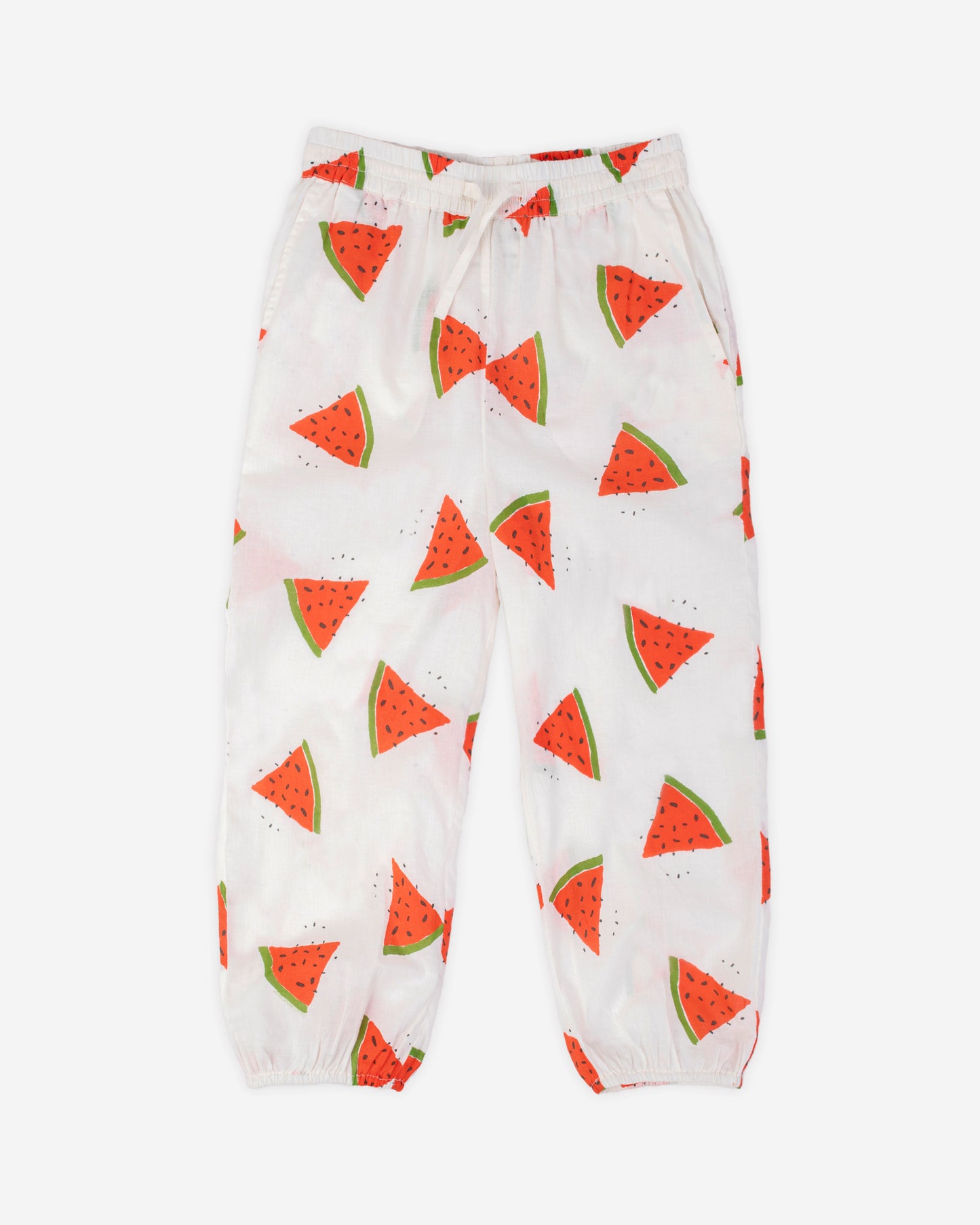 BAUMWOLLHOSE MELON D'EAU